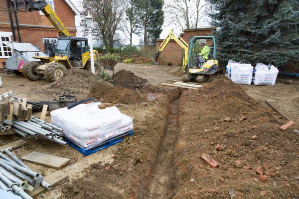 Drainage Ditch Digging in Pickerington