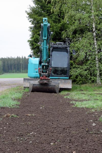 Backhoe Grading in Pickerington