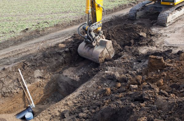 Backhoe Trenching in Pickerington