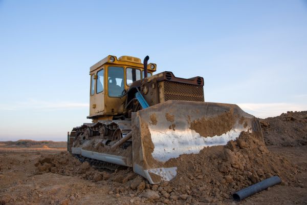 Bulldozer Land Grading in Pickerington