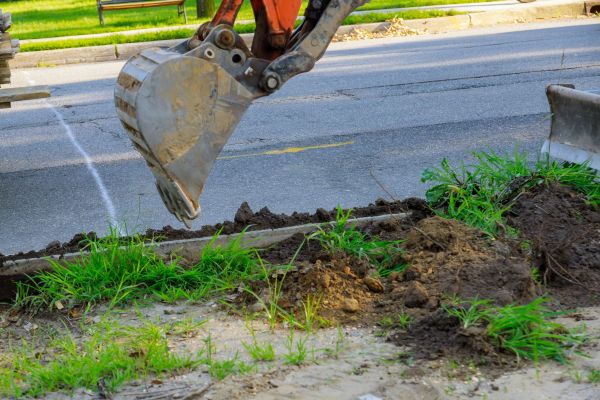 Cost of Sewer Line Trenching in Pickerington