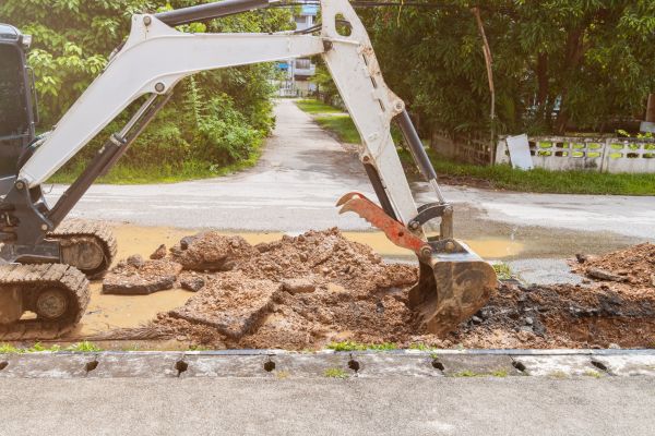 Cost of Water Line Excavation in Pickerington