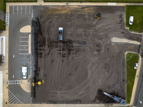 Parking Lot Excavation in Pickerington